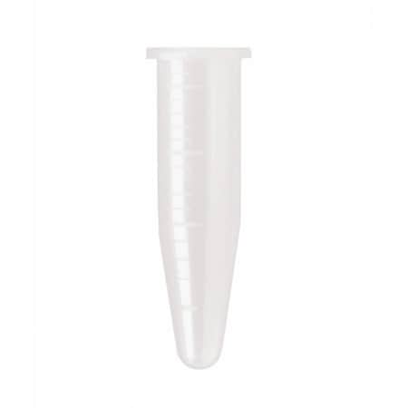 Scientific Specialties Micro-Tubes, Capless, 1.5ml, Natural, 500/PK 145657
